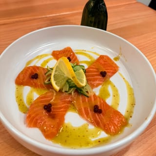 Salmon Crudo