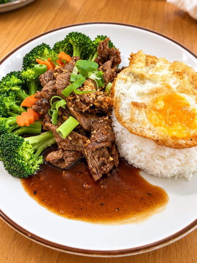 Garlic Beef.