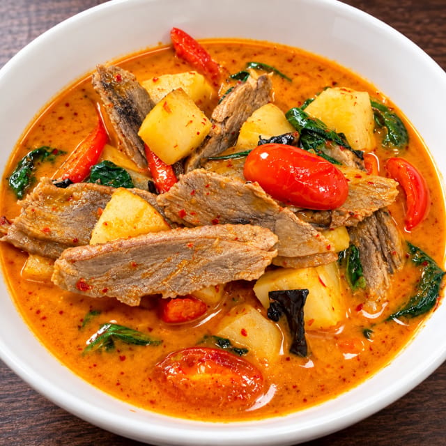 Red Curry with Roasted Duck.