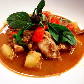 Red Curry with Roasted Duck