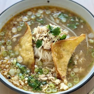 Chicken Clear Noodle Soup