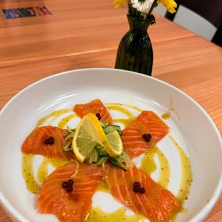 Salmon Crudo